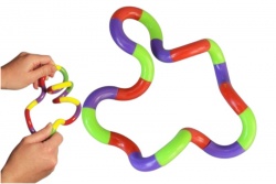детска играчка от пластмаса Tangle 3х3 см. (100 бр. в торба)
