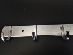 закачалки метал с 5 разклонения, качествена 51x13 см. x 3,7 мм.