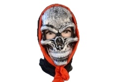 маска, страшна, пиратски череп 23 см.