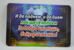 сувенир от полирезин магнит и пружинки водна лилия 10 х 5 см.