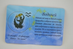 сувенирен магнит, стикер- Лисицата 9х6 см.