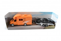 метален автобус, двуетажен (12 бр. в кутия 4 цвята) M8548-012/ YX002074 (R2)