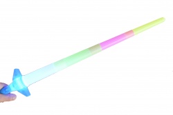 детска играчка от пластмаса, меч, сгъваем, светещ 25 см.