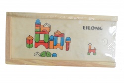 дървена играчка, ринг- животно 6,5х10 см. 93-576