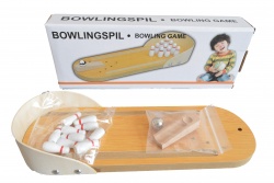дървена играчка, животно с въженце и фигурки 10х12 см. 93-1048