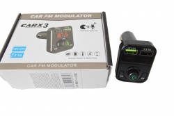трансмитер с копче за телефонни разговори BTX6 качествен 2 USB 6,5х8,5 см.