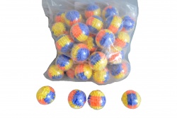 детска играчка, пластмаса, топче лабиринт 4,5 см. (50 бр. в стек) (R8)