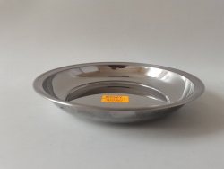 чиния, бяла, стъклокерамика 1-во качество 22,5 см. издържа на температурни разлики (6 бр. в стек 48 бр. в кашон)