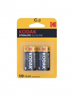 батерии KODAK R14 EXTRALIFE (2 бр. на блистер 20 бр. в кутия)(максимална отстъпка 10)