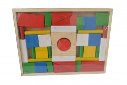дървена играчка, судоку 81 елемента в дървена кутия 31х23х2 см. 93-323