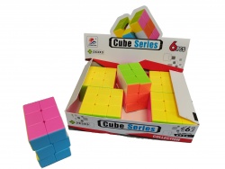 детска играчка от пластмаса, рубик цилиндър 7,4х4 см. (R8)