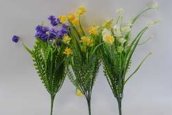 изкуствено цвете, букет, много слънчогледи (2 бр. в стек)
