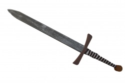 дървен меч, рицарски 68 см. 93-1036 (12 бр. в стек)