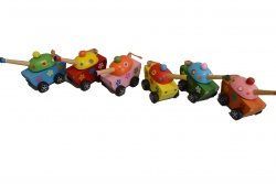 дървена играчка, лабиринт 10х14х9,5 см. (3 модела)