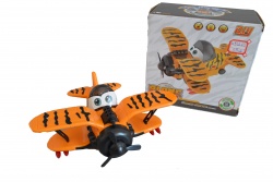 детска играчка от пластмса, хеликоптер, светещ, музикален, движещ се с ефект зъбни колела в кутия 16,3х12х12,2 см.