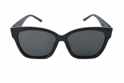 СЛЪНЧЕВИ очила, дамски, черна рамка, камъчета горе (Промоция- при покупка над 20 бр. в кутия, базова цена 2,10 лв.)