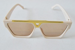 слънчеви очила, мъжки, пластмасова рамка, цветни стъкла 188 (20 бр. в кутия, микс)