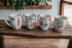 домашна потреба от пластмаса, чаша 7х4,5 см.