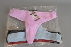 бикини, дамски, памучни, бежави  XXL (10 бр. в стек) B0175 95 процента памук 5 ликра ТР