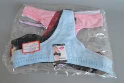 боксерки, дамски M/L/XL памук и еластан 5 разцветки, широк ластик 4710 (12 бр. в стек)