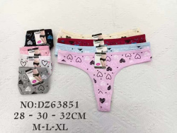 бикини, дамски, памучни, бежави  XXL (10 бр. в стек) B0175 95 процента памук 5 ликра ТР