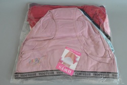 БИКИНИ, дамски XXL-XXXL-XXXL памук 8 разцветки (12 бр. стек) 6163 (промоция при покупка на над 2 стека 24 бр. базова цена2.00лв.)