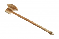 дървена играчка, вятърен чан, морски дизайн 16х6 см.  A94-851 (20 бр. в стек)