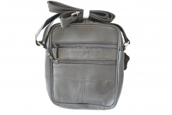 чанта, мъжка 5 джоба, агнешка кожа, цип 16х6х8 см. 895