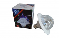 LED крушка с ефект на горящ огън (свети зелено и жълто ) 5W Е27, режим на работа 25 000ч.14х7х7 см.