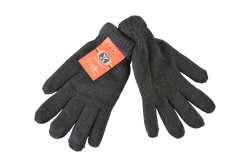 РЪКАВИЦИ, ватирани, черни (12 бр. в стек)(Промоция- при покупка над 36 бр. базова цена 1,89 лв.)