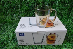 изделие от стъкло, чаша 480 ml. 7,3х18,2 см. D075 (6 бр. в стек)