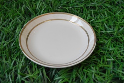 керамично изделие чиния бяла, голяма, дълбока 22,5х5 см. (40 бр. в кашон)