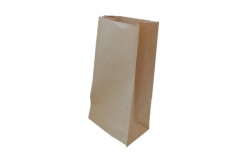 опаковъчна стока, подходяща за хранителни продукти, хартиена торба с дръжки за бургери и др. 21х14 см. с картинка (12 бр. в стек)