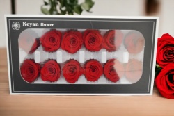.вечно живи рози 12 бр. 3х4 см. в кутия