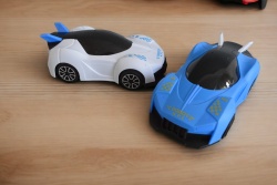 детска играчка от пластмаса, автобуси 9х3х2 см. 4 бр. в плик 911-5 