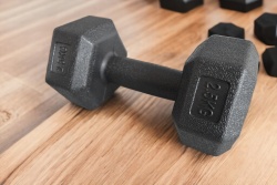 спортен фитнес асексоар, гира 2,5 кг. (2 бр. в кашон)