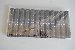 гребен от пластмса, мъжки с бранд Beatiful единично опакован 17,5х3 см. (12 бр. в стек) 669