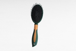 козметичен аксесоар,  четка за коса, голяма с огледало, правоъгълна 24,5 см. 4 цвята (24 бр. в стек)