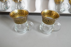 домашна потреба, чаши, цветни 4 бр. 9,5х15 см. пластмаса CX22