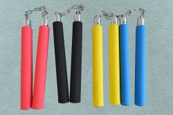 пластмасово нинджаго, тренировъчно с омекотена дръжка