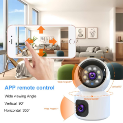 двойна Smart камера WiFi безжична, има възможност да се свърже с телефона (макс.отстъпка 10)