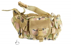 чанта за врат и рамо 4 джоба 2 ципа 18х13х6 см. клас, подходящ за армия