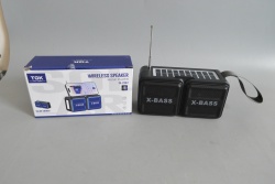 МУЗИКАЛНА техника, колона Bluetooth с радио, кръгла, светеща USB, Tf карта 5w 10х7 см. с дръжка 13х13 см. 2239(Промоция- при покупка над 4 бр. базова цена 12,00 лв.)(R5)