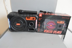 музикална техник, Bluetooth колона, радио, автобус Wolkswagen Ws-267BT 21,8х9,6х10,6 см. 4 цвята