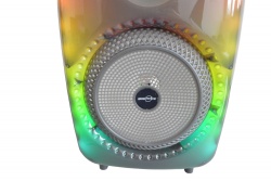 музикална техника, колона Bluetooth с радио USB, Tf карта 10w светеща 24х12х9 см. 1475 (R5)