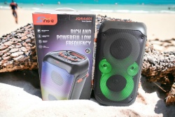 музикална техника, колона Bluetooth с радио, микрофон USB, Tf карта 2 говорителя 25w  39x23x23см. в кутия 4402 (R5)