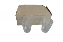 ИЗДЕЛИЕ  от стъкло, чаша, двустенна 450 ml. 14х7,5 см. в кутия ZY-60 (Промоция- при покупка над 6 бр.базова цена 4,75 лв.)