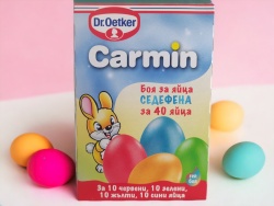 великденска боя за 40 яйца 4 цвята, седефена Dr. Оetker (30 бр. в стек)