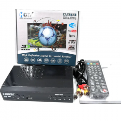 тв. аксесоар, приемник за телевизия 3D tv box, HD, MPEG4, USB, DV3, H.264, Mpeg, EPG, Wifi, Dv3, T2