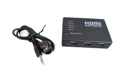 тв. аксесоар HDMI привключвател 5 исхода и дистанционно на блистер 